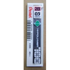 Pentel  C205 2B自動鉛筆芯
